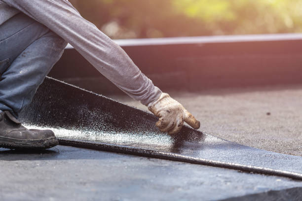 Professional Crawl Space Encapsulation technician working in York, NY